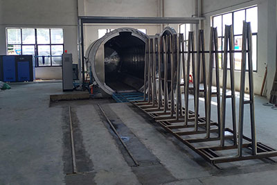 DN2850 glass laminating autoclave (Ø2.85m×6m)