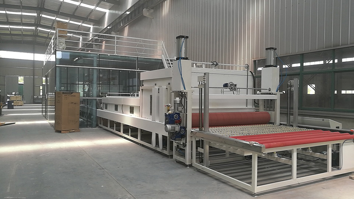 Curved and Flat Laminated Glass Roller Press